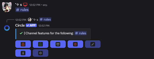 Circle bot channel management example